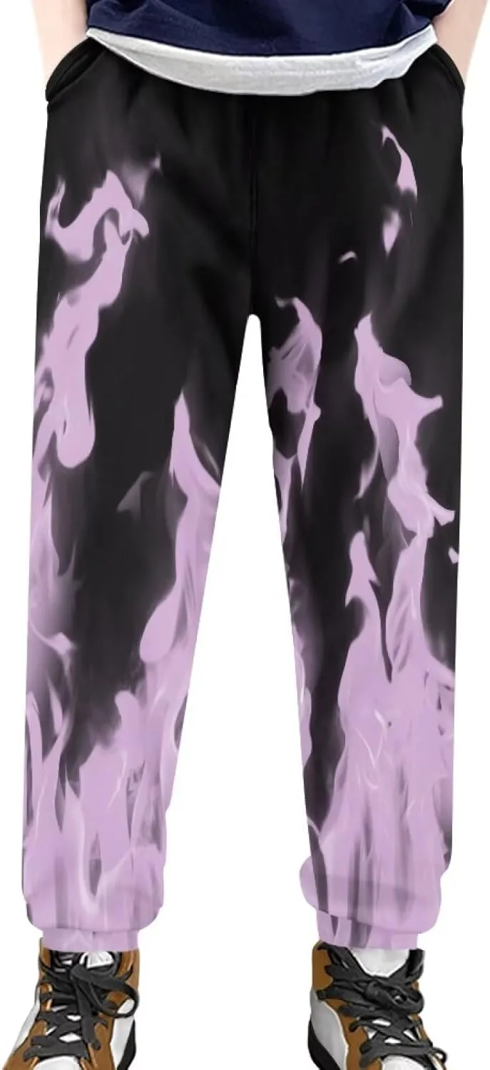 Cumagical Cute Sweatpants for Teen Girls Workout Pants for Kids Girls Sport Running Walking Joggers for Boys