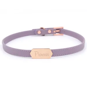 Design Your Own Engraved Plaque Mini BDSM Collar