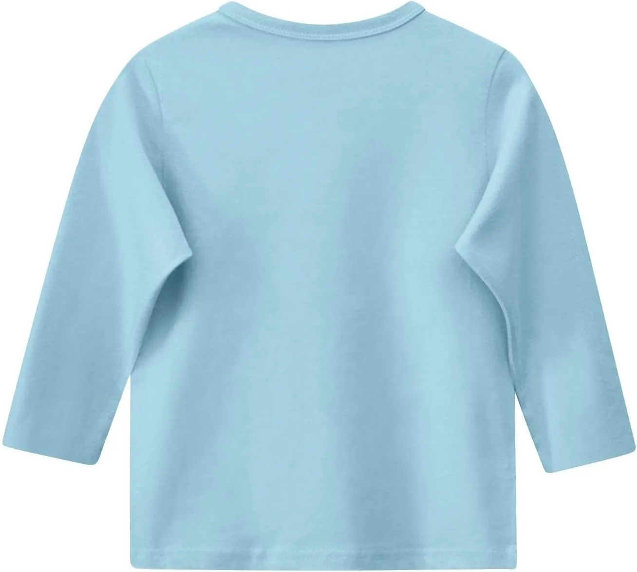 Girls Summer 3/4 Length Sleeve Tops Crew Neck Shirt Casual Athletic Tops Patterned Elbow Sleeve Blouse 3-14 Years