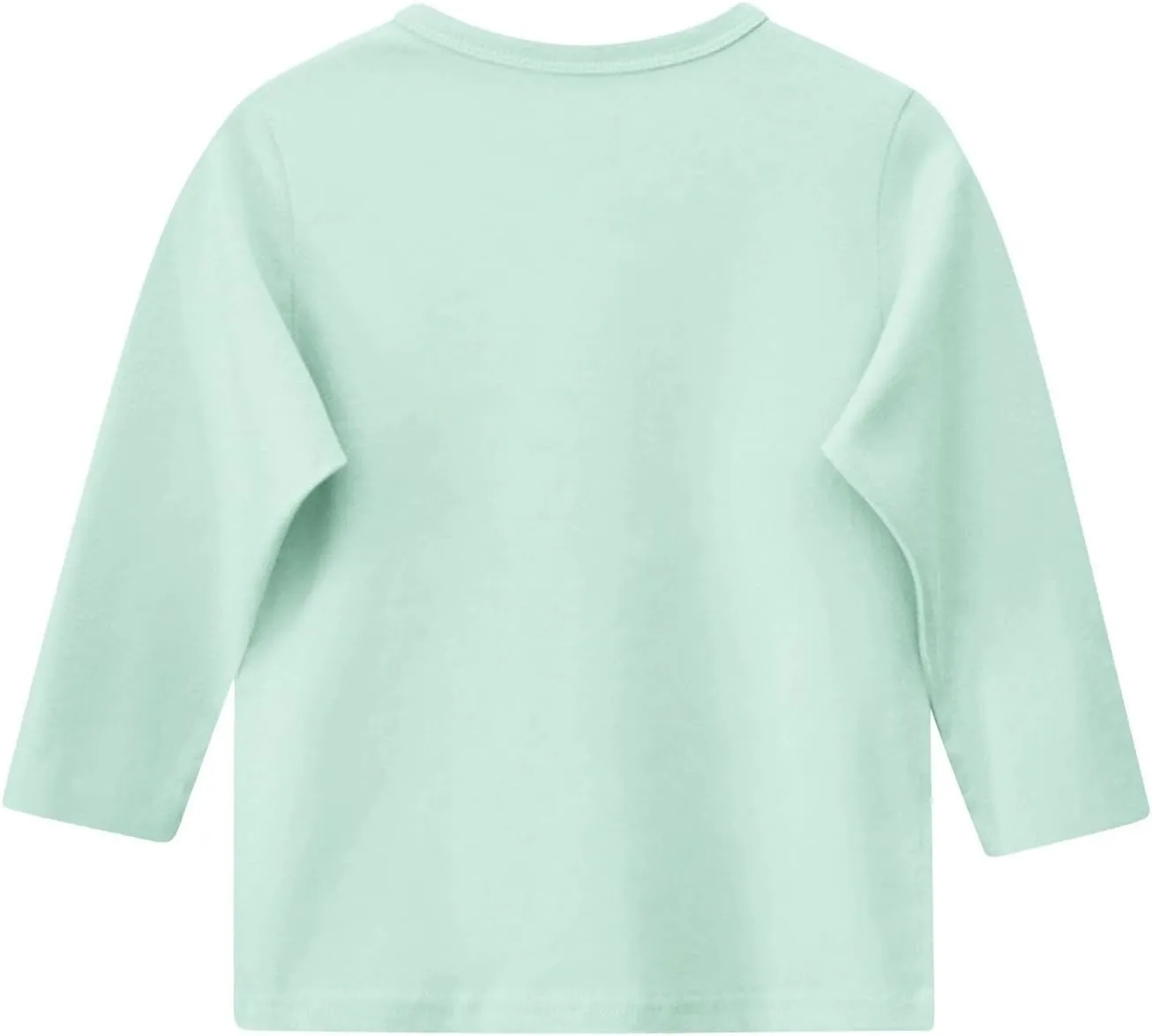 Girls Summer 3/4 Length Sleeve Tops Crew Neck Shirt Casual Athletic Tops Patterned Elbow Sleeve Blouse 3-14 Years