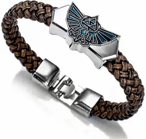Legend of Zelda Bracelet PU Leather Strap Alloy Wristband