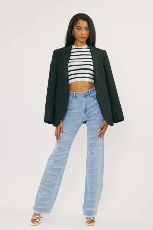 Trixie Ultra  High Rise Wide Leg Jeans