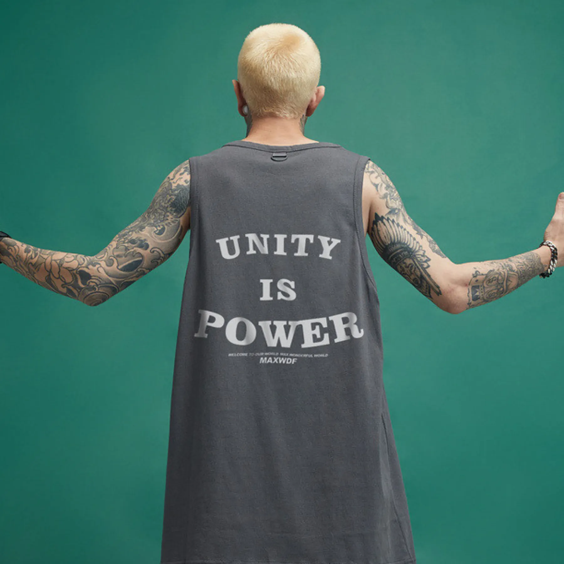 VINTAGE VEST | UNITY IS POWER